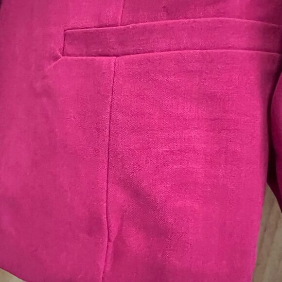 I.N. San Francisco juniors size M red and black one button blazer - Picture 3 of 8